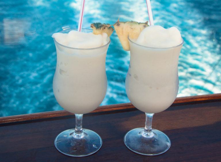 pineapple rum cream