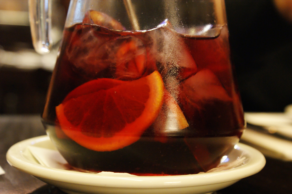 easy red wine sangria