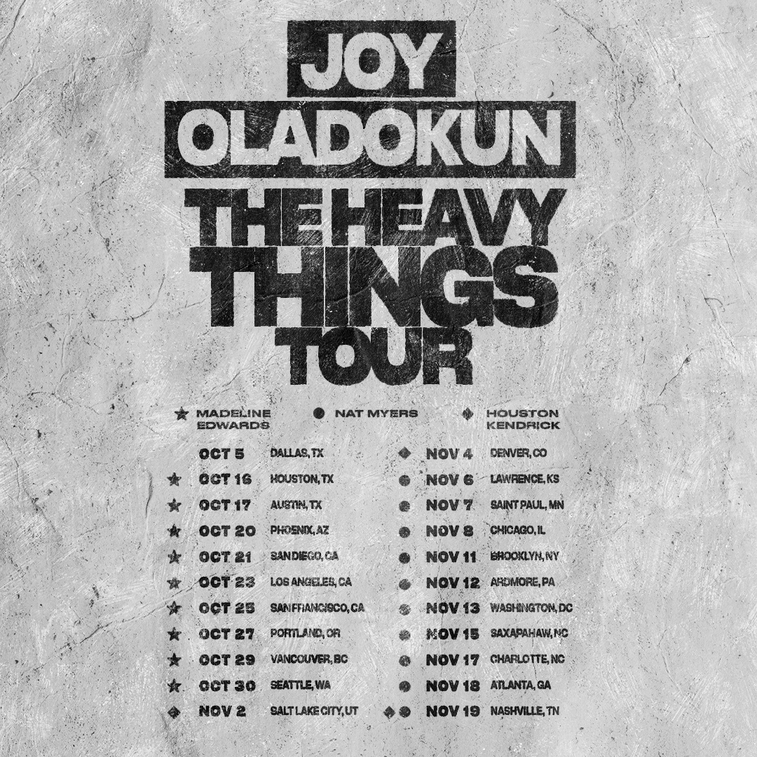 Joy Oladokun's The Heavy Things Tour at Ryman Auditorium