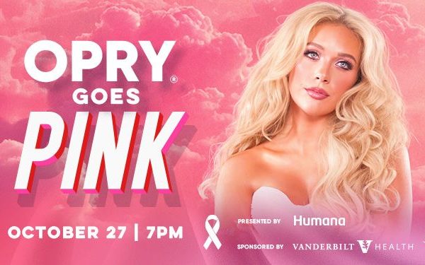 Megan Moroney to “Flip The Switch” for “Opry Goes Pink”