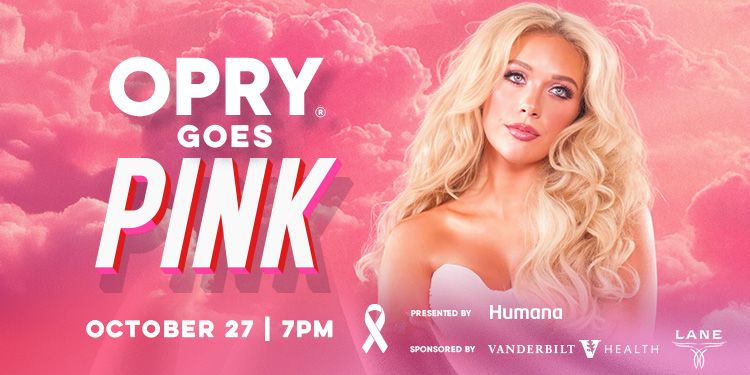 Megan Moroney to “Flip The Switch” for “Opry Goes Pink”